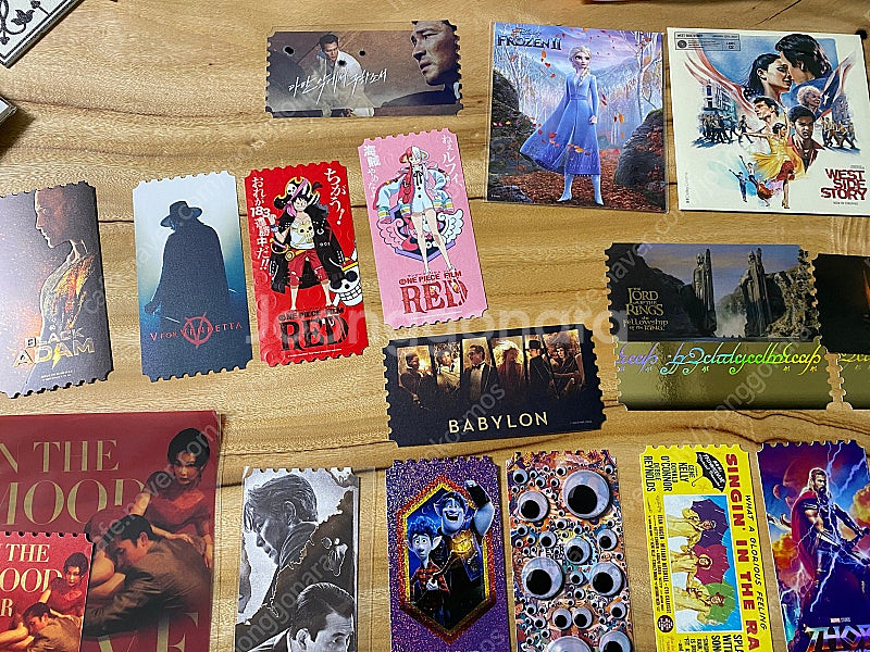 메가박스 오리지널 티켓 오티 OT--1