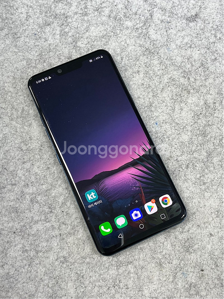 (신폰급) LG G8 블루 128G 하자 전혀 없는 단...--2