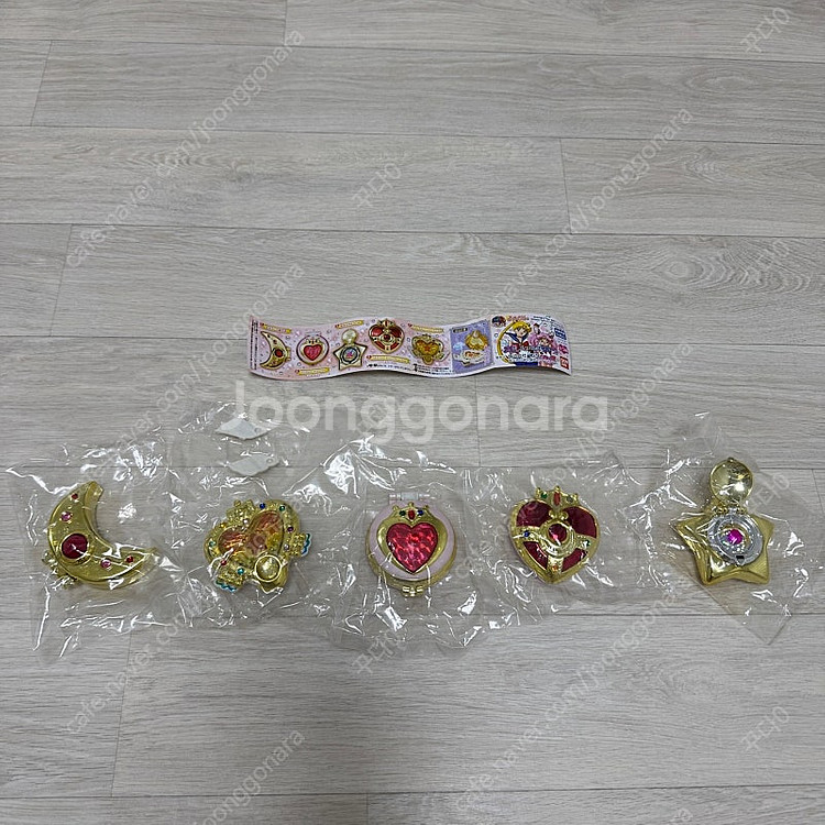 세일러문 변신 콤팩트 미러 가챠 2탄 풀세트 (일부 개...--0