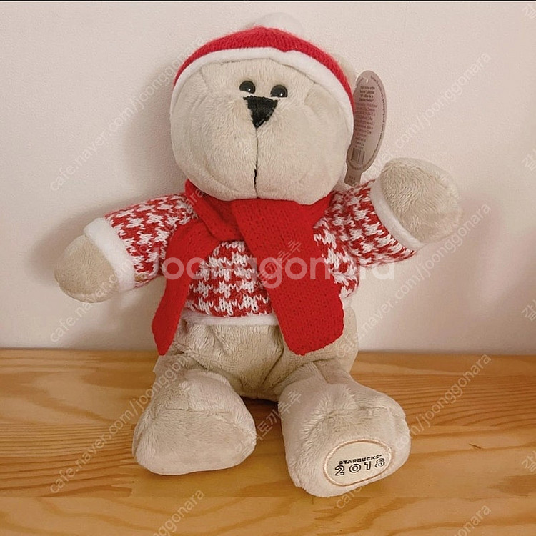 스타벅스 북미 크리스마스 홀리데이 베어리스타 곰인형 곰...--0