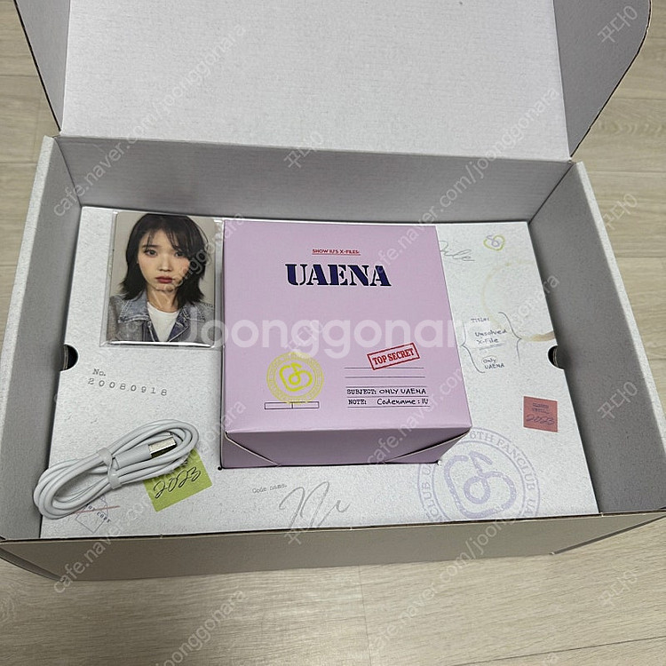 IU 아이유 공식 팬클럽 유애나 6기 가입 키트--1