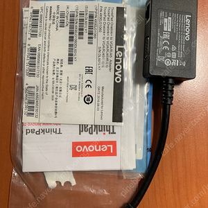 레노버 ThinkPad OneLink+ to VGA/RJ45(LAN) 콤보 어뎁터