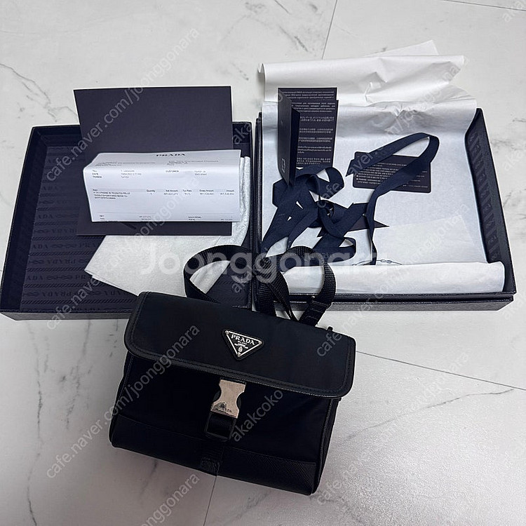 프라다 폰케이스 미니 크로스백--1