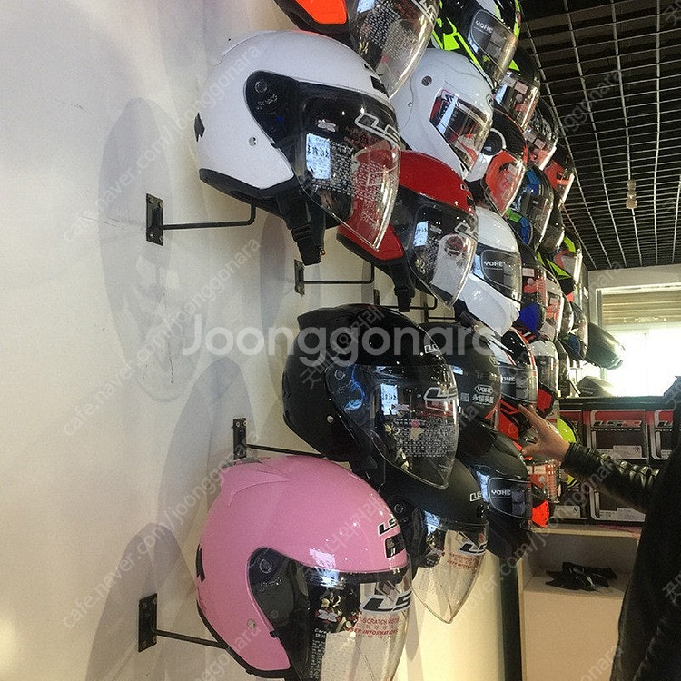 오토바이 자전거 헬멧 걸이 메탈 브라켓--4