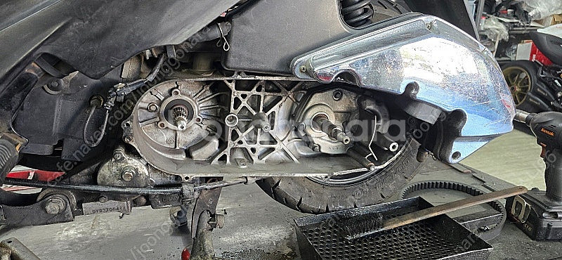 스즈키 어드레스v125g 리스토어 완료--5