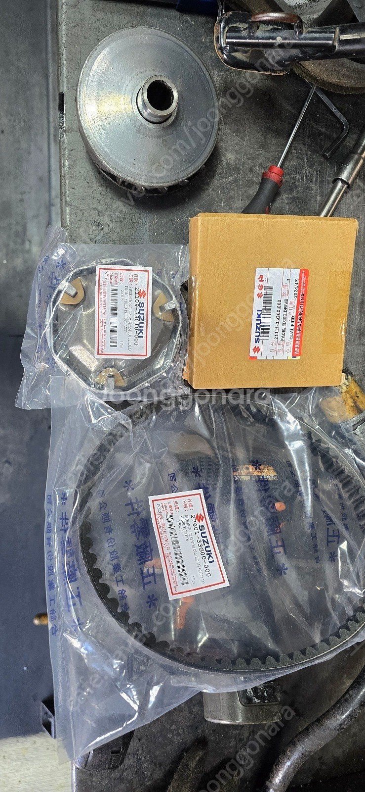 스즈키 어드레스v125g 리스토어 완료--6