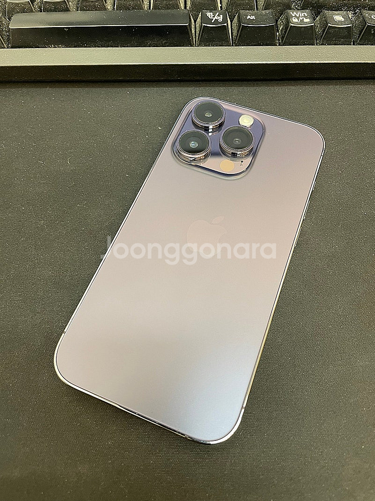 아이폰14프로 퍼플 128GB 상태좋은 중고65만팝니다...--0