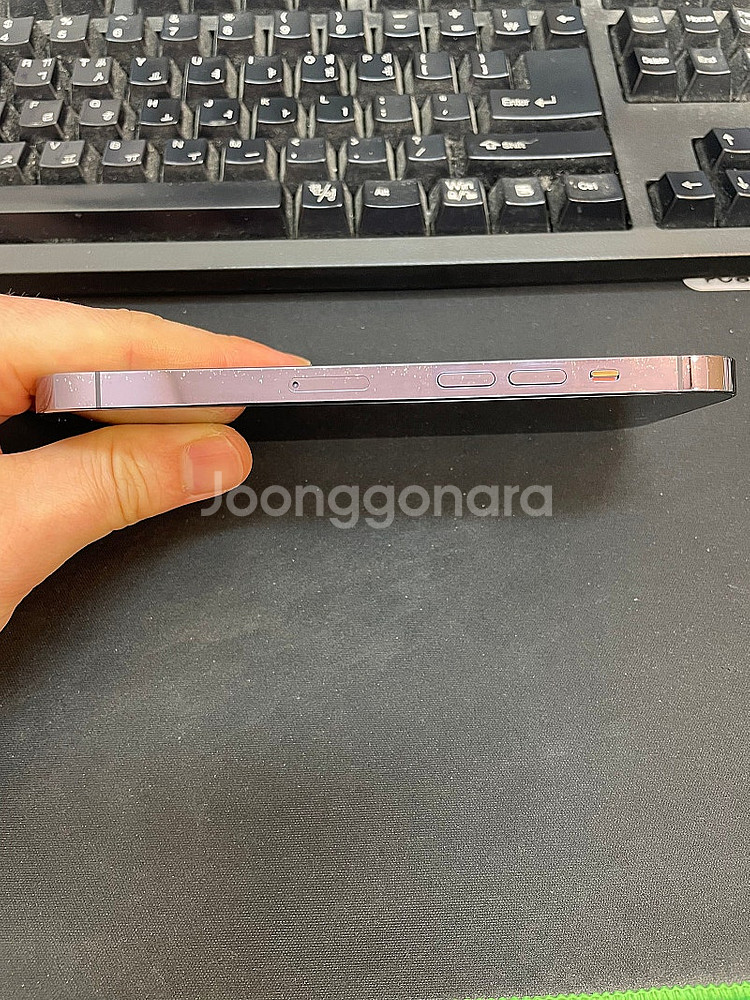 아이폰14프로 퍼플 128GB 상태좋은 중고65만팝니다...--1