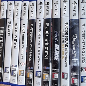 PS5 진여신전생5, 페이트 사무라이램넌트 팝니다.