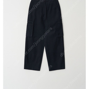 윤슬샵 brushed puddle pants navy