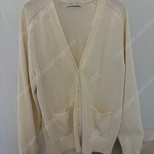 낫띵리튼 가디건 Classic paper cardigan (Ivory)