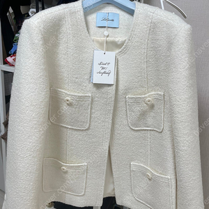 (새상품) 릴리코츠 베이 트위드 자켓 Vey Tweed Jacket 리에뜨 르베인 르플레인 코트