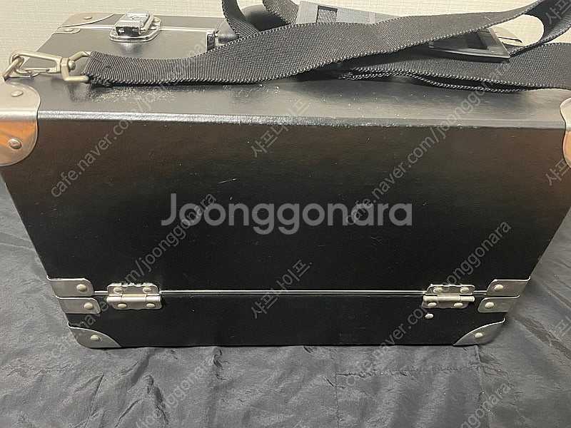 3단 대형 메이크업 박스 블랙--1