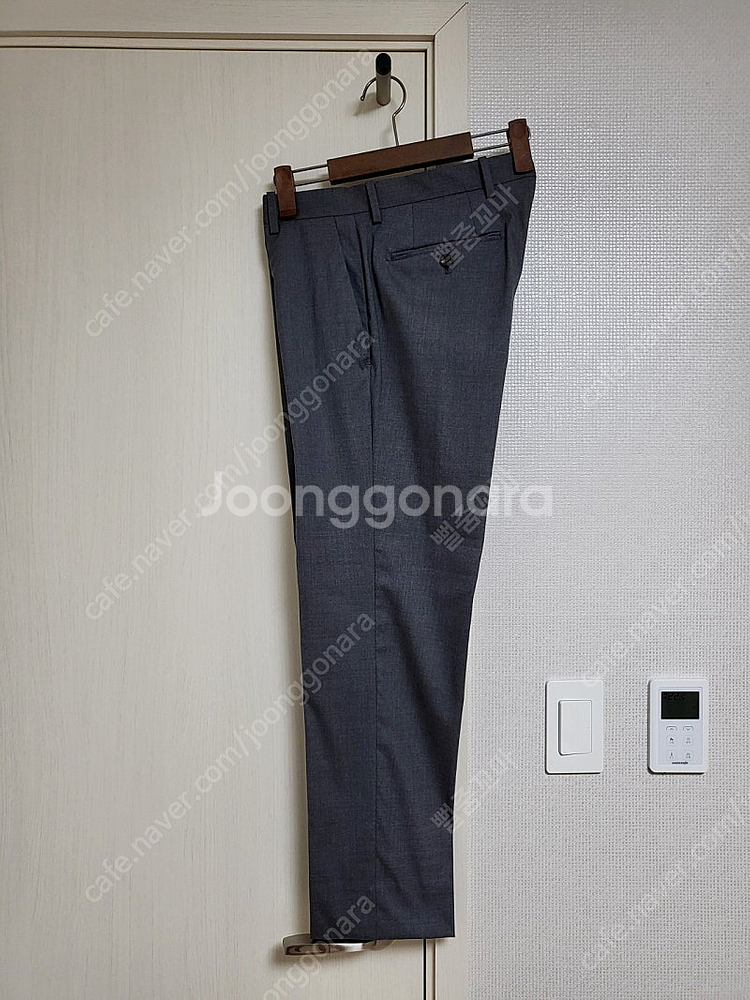 솔리드 옴므 그레이정장 세트 로로피아나--5