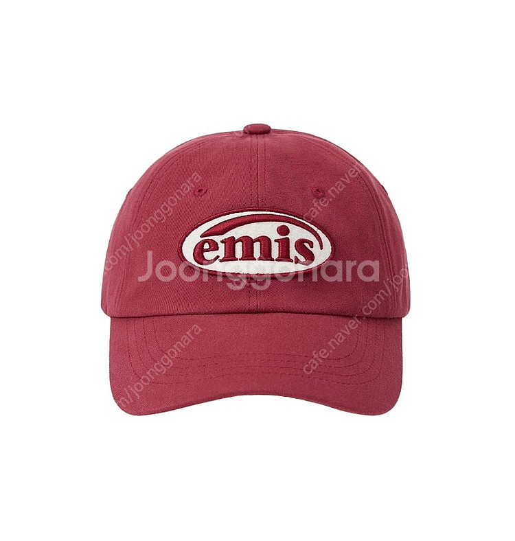 이미스 레드 볼캡--0