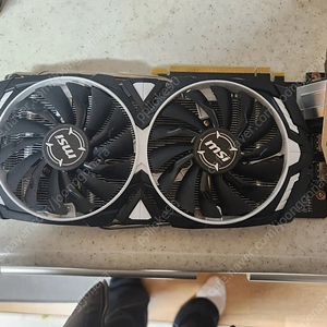 MSI 지포스 GTX 1060 6GB 팝니다.