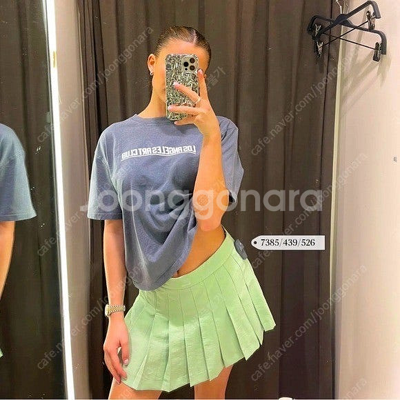 ZARA 자켓 스커트 셋업--3