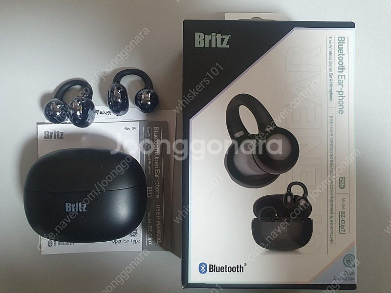 브리츠 bz clip7 클립형 무선 이어폰 판매합니다--0