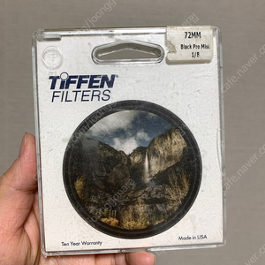 티펜 (TIFFEN) 블랙 프로미스트 1/8 72mm (Black pro mist 1/8)