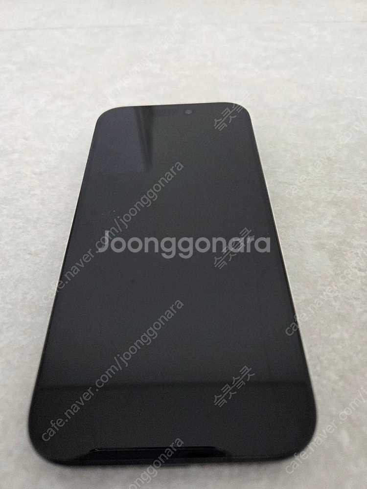 아이폰 15프로 128기가 블랙티타늄 팝니다--1