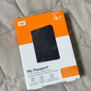 미개봉) WD My Passport 4TB 외장하드 판매해요