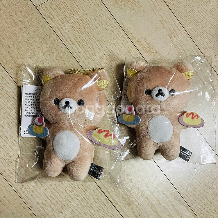 리락쿠마 좋아하는 것들 미니 인형 키링--0
