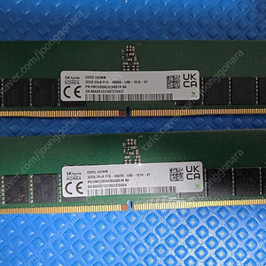 SK hynix DDR5 32G 44800(5600) 메모리 판매합니다.