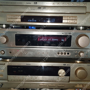 데논 AVR-1603 택포 5만원, 셔우드 RV-6095G 택포 5만원