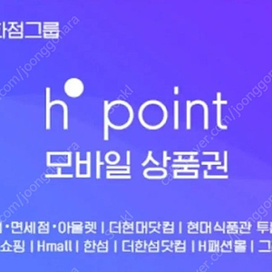 h포인트 구매합니다(h.point)