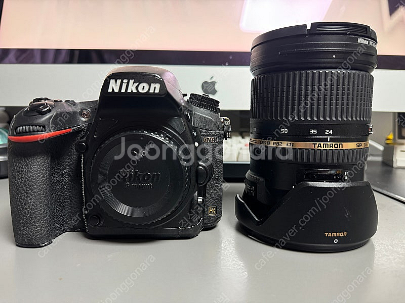 니콘 D750 탐론 SP 24-70 렌즈 일괄--1