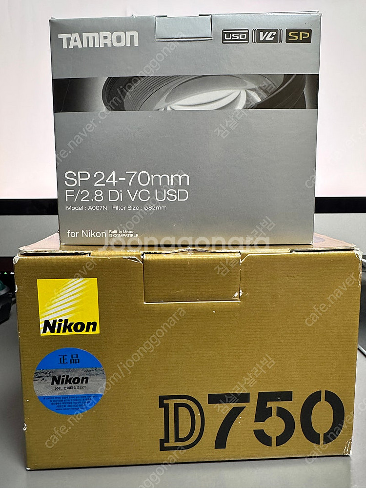 니콘 D750 탐론 SP 24-70 렌즈 일괄--0