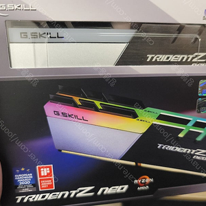 gskill trident Z neo 튜닝램 ddr4 16*2 32g 박삥 cl16 3600클럭 25년 2월 생산제품 국내정발