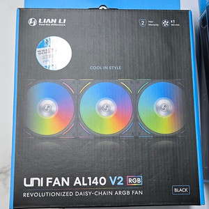 서린 정품 리안리 UNI FAN AL140 V2 (블랙)4개, UNI FAN AL140 V2미개봉 2개,UNI FAN AL120 V2블랙 판매 합니다