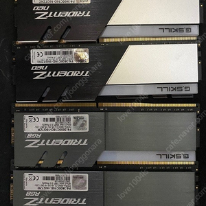 ​G.SKILL DDR4-3600 CL16 TRIDENT Z 3600MHz 8gx4 32GB 판매합니다