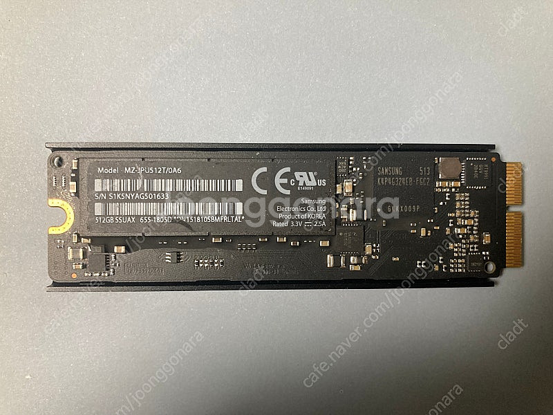 맥북 아이맥 맥프로 맥미니 nvmessd 512gb--0