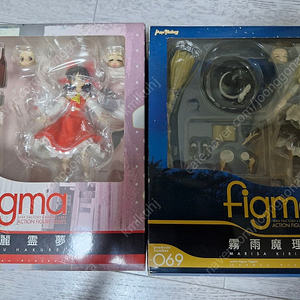 동방 프로젝트 피규어 피그마 figma 레이무 마리사