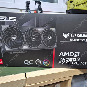 ASUS TUF RX9070XT 미개봉과 기가 AORUS 9070XT Elite 미개봉 교환하실분