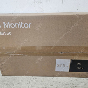 LG 27인치 100hz 모니터 27MS550 미개봉