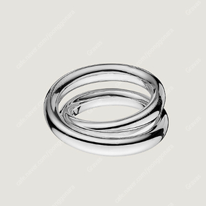 [정품] 에르메스 베르티지 실버 반지 Hermes Vertige Silver Ring AG925