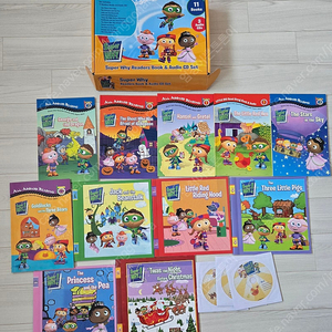 슈퍼와이 super why 11권 + cd3장