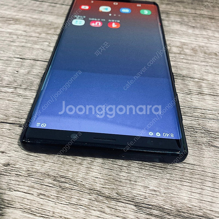 갤럭시 노트9 블랙 128용량 깨끗한공기기 10만5천원...--5