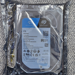 CCTV HDD 시게이트 6테라 seagate 6TB 하드디스크 미개봉 팝니다