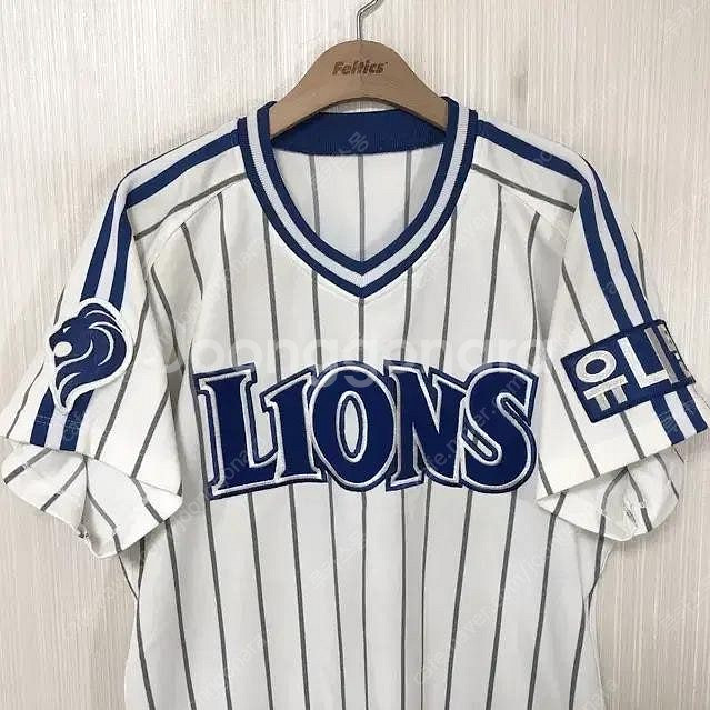 KBO 00-01 삼성라이온즈 올드 홈유니폼--1