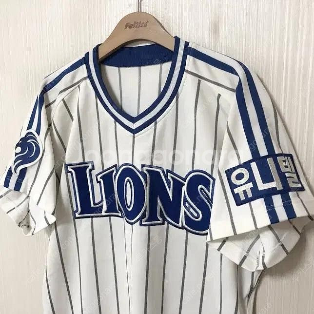 KBO 00-01 삼성라이온즈 올드 홈유니폼--4