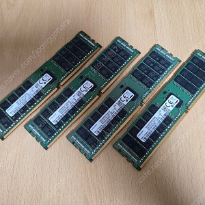 삼성 DDR4 2400T ECC/REG 램 32GB 4장 판매합니다.