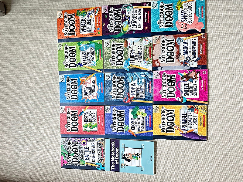 The notebook of doom 1-13풀세트--2