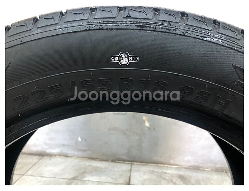 중고타이어 금호타이어 크루젠프리미엄 225/55R18 ...--6