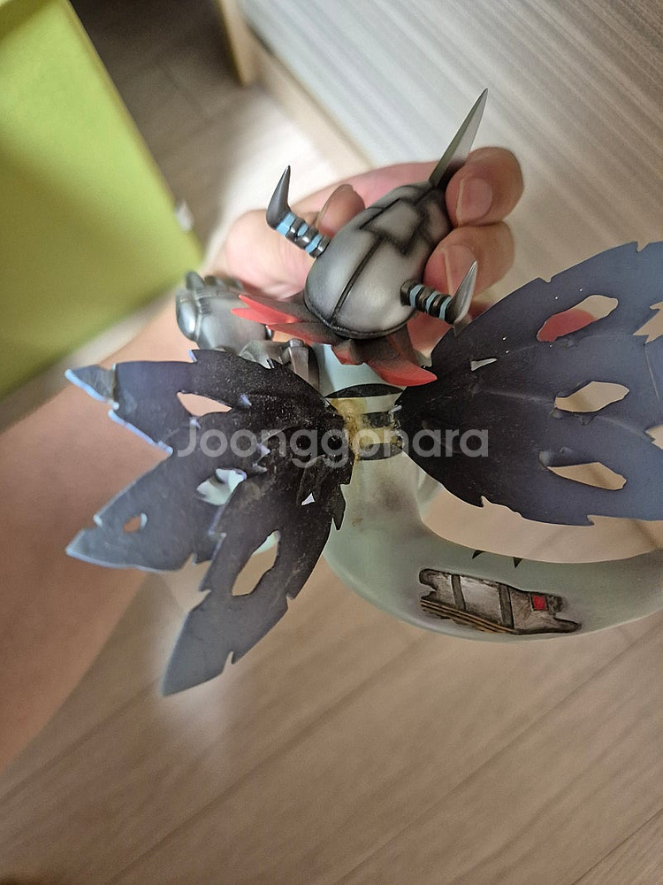 디지몬 청 메탈그레이몬 레진 피규어 팝니다!--1
