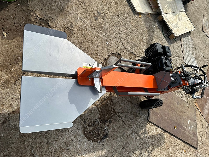 (신) 대형 유압도끼 십자날 높이조절 가솔린엔진 장작패기--1