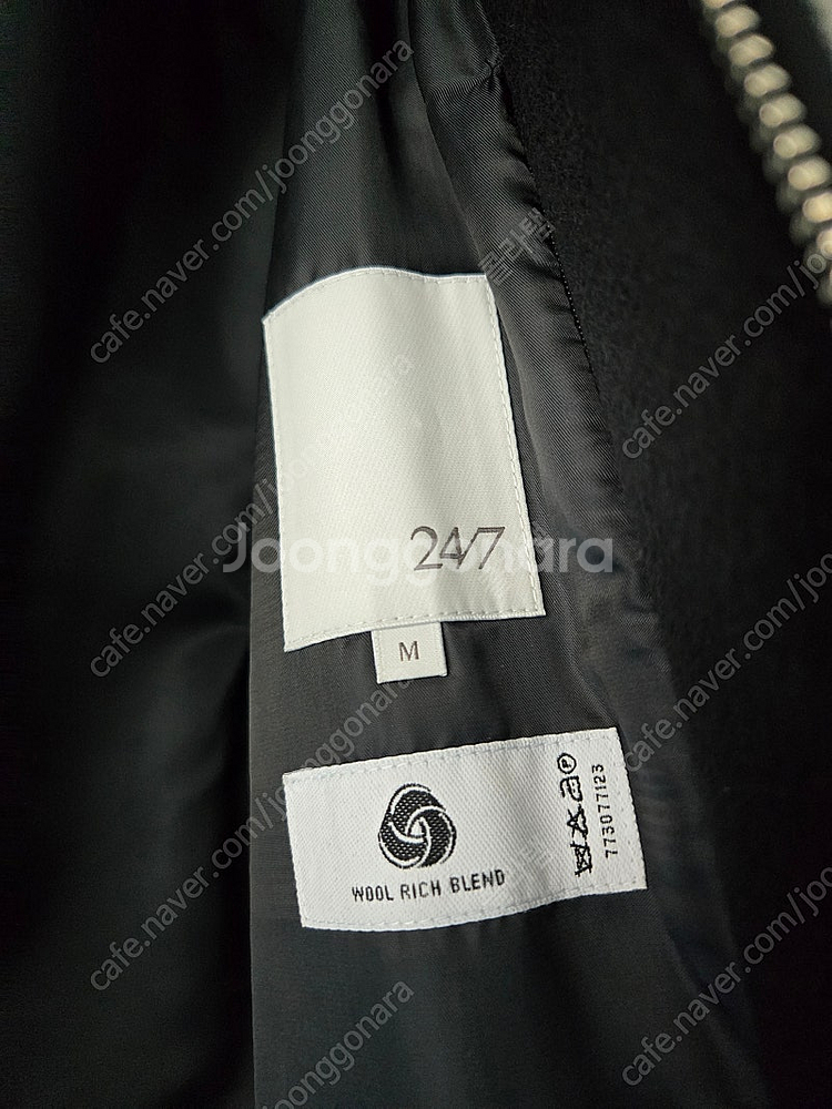 247시리즈 울 블루종 네이비 M--1